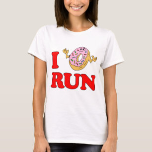 Camiseta Eu não faço (rosquinha) espectador Running