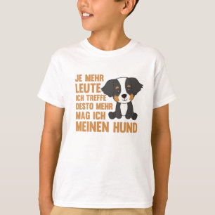 Camiseta Eu não gosto de Pessoas, só meu cachorro