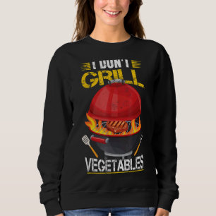 Camiseta Eu não grito vegetarianos churrascando churrasco