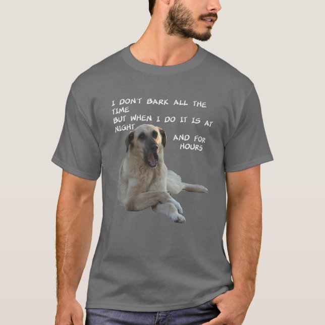 Camiseta Eu não Latido o tempo todo Kangal com Expresso Bon (Frente)