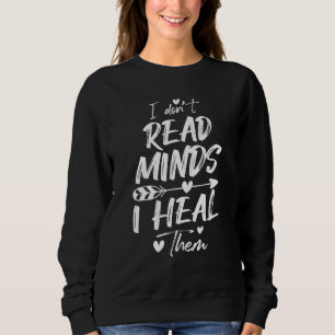 Camiseta Eu não leio mentes Eu as curo - Psicologia Psicoló