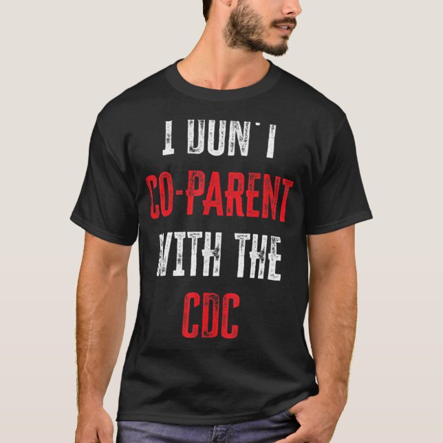 Camiseta Eu não me associo às citações engraçadas do CDC (Frente)