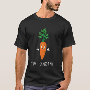 Camiseta Eu Não Me Importo Com Cenoura Tudo Engraçado Sarcá