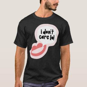 Camiseta eu não me importo com o bebê arabiano