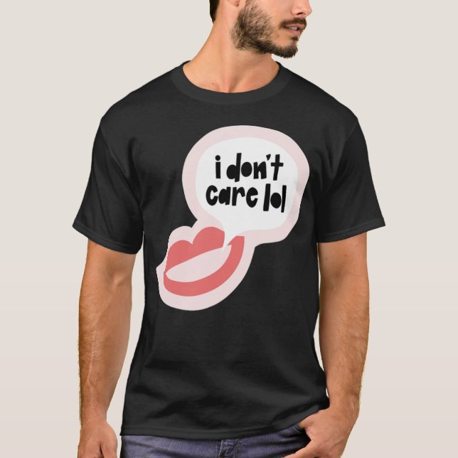 Camiseta eu não me importo com o bebê arabiano (Frente)
