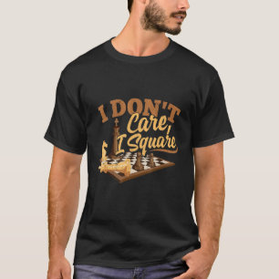 Camiseta Eu não me importo se eu esqueço Conselho Xadrez re
