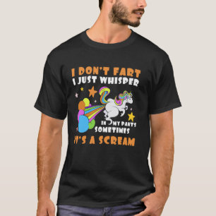 Camiseta Eu não me incomodo, eu apenas sussurro a Piada de 