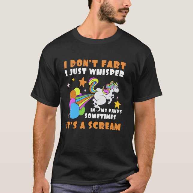 Camiseta Eu não me incomodo, eu apenas sussurro a Piada de  (Frente)