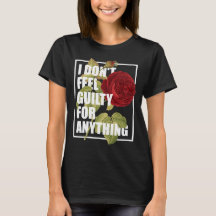 Eu não me sinto culpado por nada