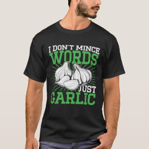 Camiseta Eu não minto palavras apenas Cozinhar de culinária
