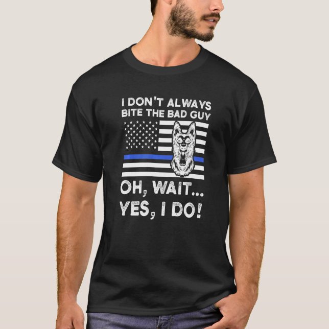 Camiseta Eu não mordo a Cara ruim (Frente)