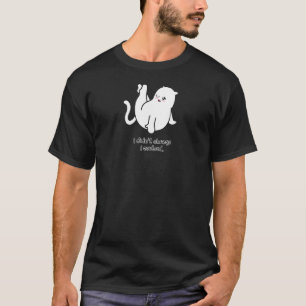 Camiseta Eu não mudei, eu evoluí a Gata de Gato de Gato