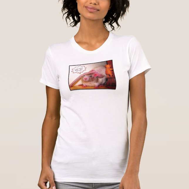 Camiseta Eu não o dou a um rato… bom sei (Frente)