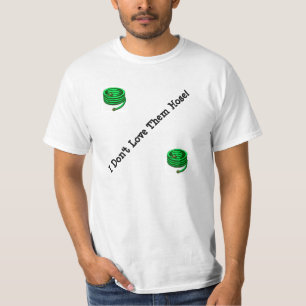 Camiseta Eu não os amo "mangueira "