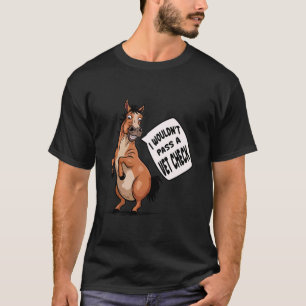 Camiseta Eu não passaria num exame veterinário Amante de Ca