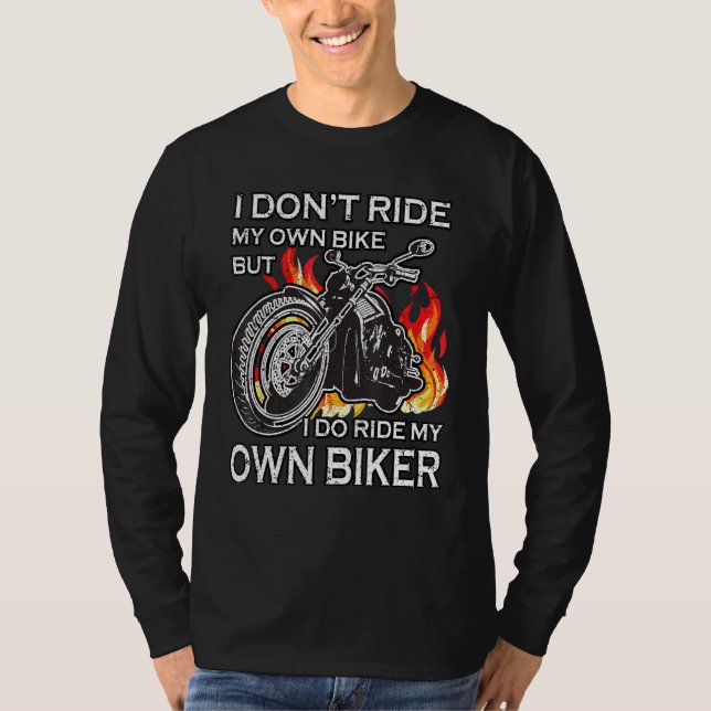 Camiseta Eu Não Passo Na Minha Própria Bicicleta Mas Eu Pas (Frente)