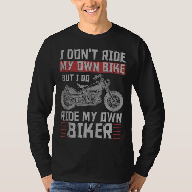 Camiseta Eu Não Passo Na Minha Própria Bicicleta Mas Eu Pas (Frente)