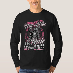 Camiseta Eu não pego a bicicleta, mas pego a bicicleta