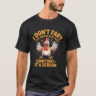 Camiseta Eu Não Peido Às Vezes É Um Grito Franga