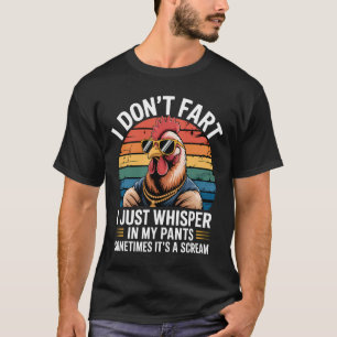 Camiseta Eu Não Peido Eu Só Sussurro Nas Minhas Calças Engr