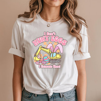 Camiseta Eu não perco ovos - eu os escavo