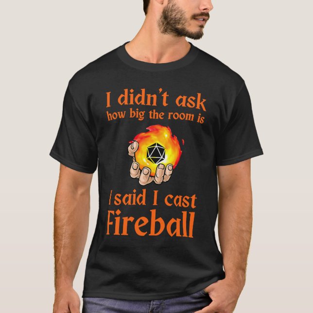 Camiseta Eu não perguntei qual é o tamanho do quarto que eu (Frente)