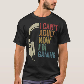 Camiseta Eu Não Posso Agora Eu Estou Mãe Gamer Pai Gamer