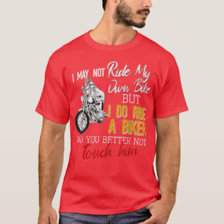 Camiseta Eu Não Posso Andar Pelo Meu Biker Eu Ando De Bico