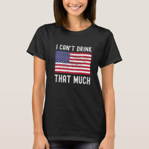 Camiseta Eu Não Posso Beber Tanto Casal Combinando Bandeira