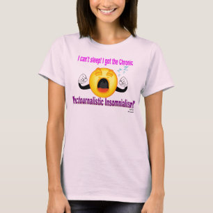 Camiseta Eu não posso dormir!