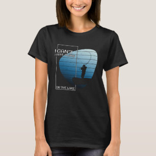 Camiseta Eu Não Posso Eu Tenho Planos No Lago Piadas De Pes