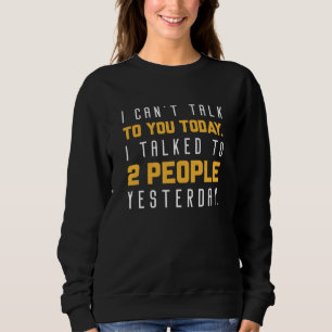Camiseta Eu não posso falar com você hoje