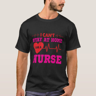 Camiseta Eu não posso ficar em casa Eu sou uma citação de e