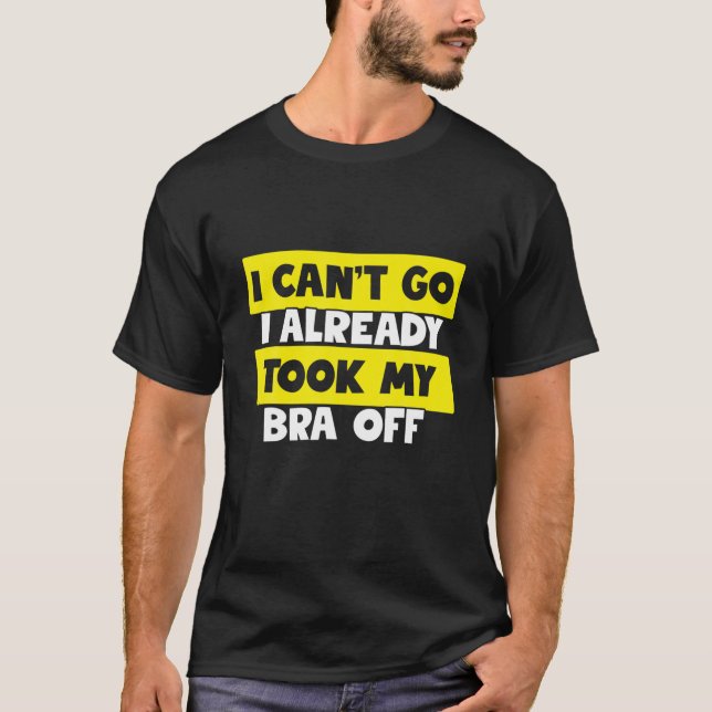 Camiseta Eu não posso ir, já tirei minha balsa (Frente)