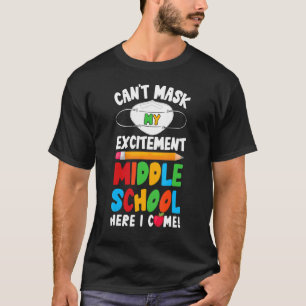 Camiseta Eu não posso mascarar meu Entusiasmo do colégio aq