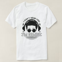 Eu não posso ouvi-lo Estou jogando jogos engraçado