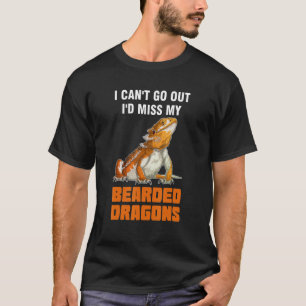 Camiseta Eu não posso sair. Eu sentiria falta dos meus drag