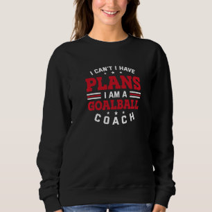 Camiseta Eu Não Posso Tenho Planos Piada de Treinador de Go
