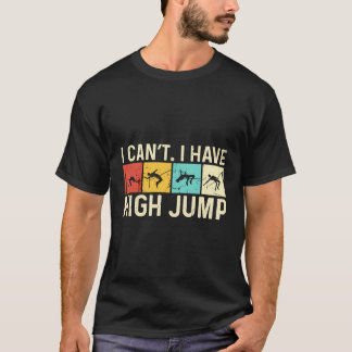 Camiseta Eu Não Posso Ter Altos Atletas Retro Cofre De Bota