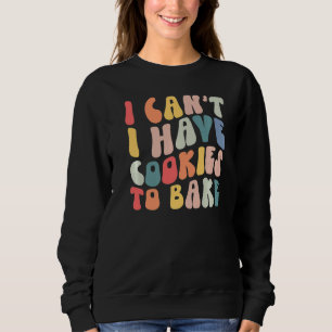 Camiseta Eu não posso ter biscoitos para Assar cozinheira c
