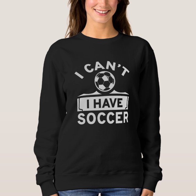 Camiseta Eu não posso ter futebol (Frente)