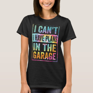 Camiseta Eu Não Posso Ter Planos Na Gravação Mecânica Do Ca