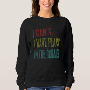 Camiseta Eu Não Posso Ter Planos No Impríme Mecânico Do Car