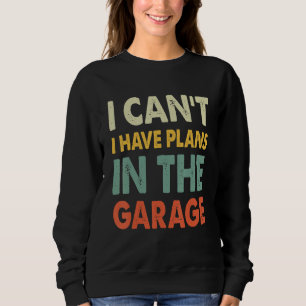 Camiseta Eu não posso ter planos no mecânico do carro de ga