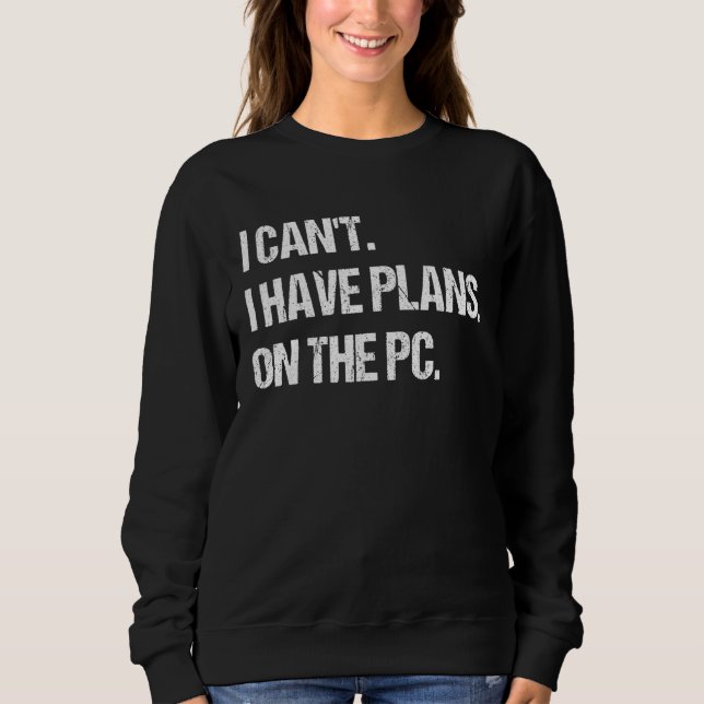 Camiseta Eu não posso ter planos sobre o Geek de Nerd de jo (Frente)