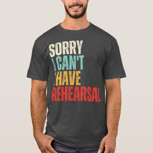 Camiseta Eu Não Posso Ter Um Ensaio