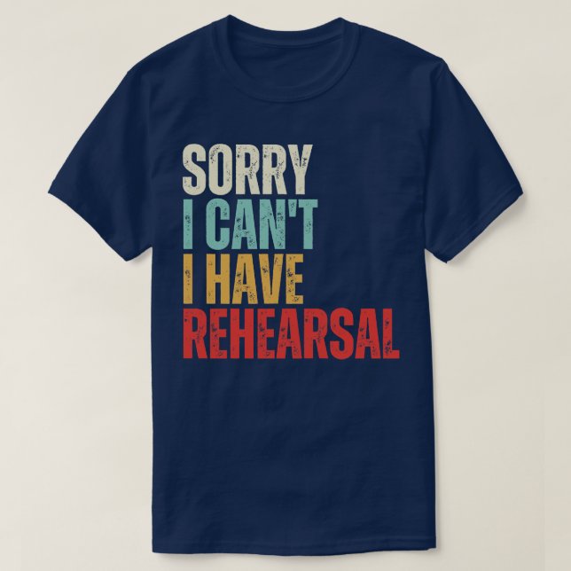 Camiseta Eu Não Posso Ter Um Ensaio (Frente do Design)