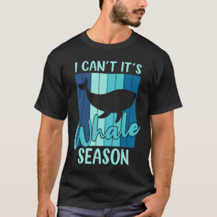 Camiseta Eu Não Posso Ver A Baleia Na Estação Baleeira