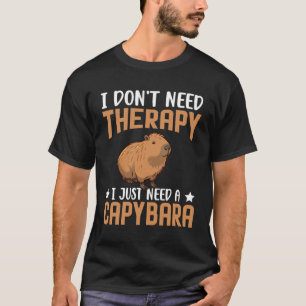 CAMISETA EU NÃO PRECISO DE TERAPIA, EU SÓ PRECISO DE UM CAP