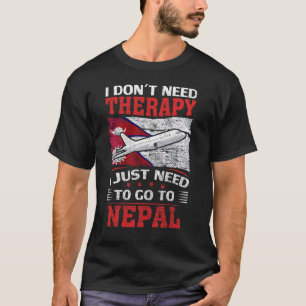 Camiseta Eu não preciso de terapia Eu só preciso ir ao Nepa
